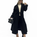 pantalone modello balloon alcantara